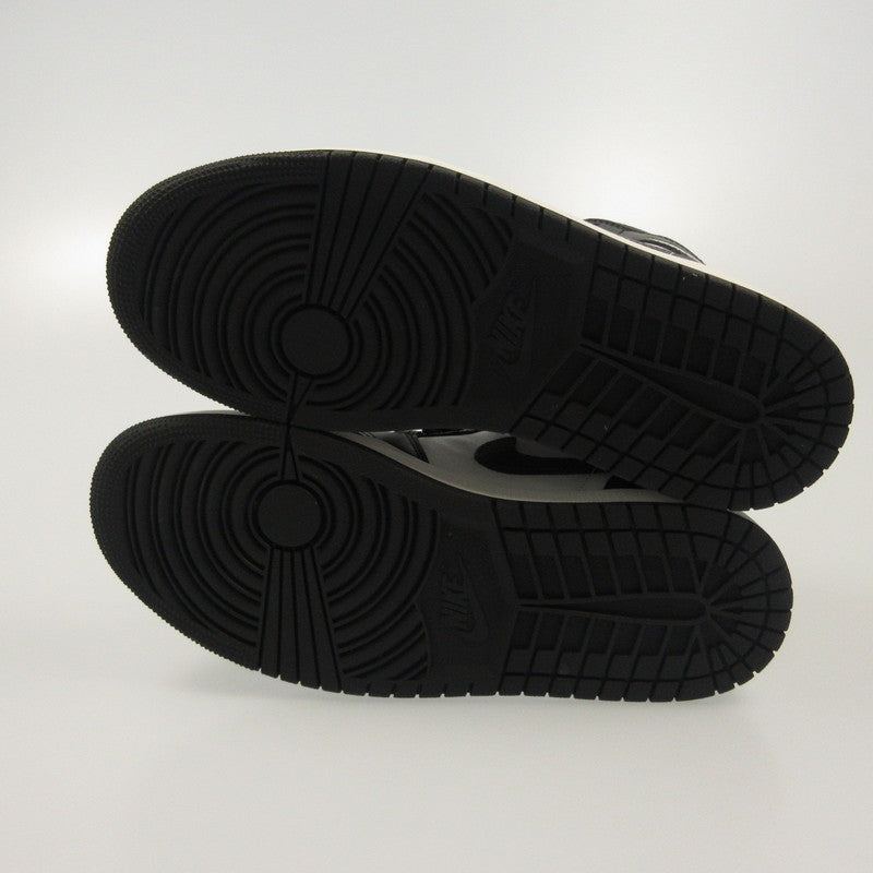 NIKE | ナイキ AIR JORDAN 1 MID OFF NOIR TOE スニーカー DQ8426-010 ブラック 26.5cm