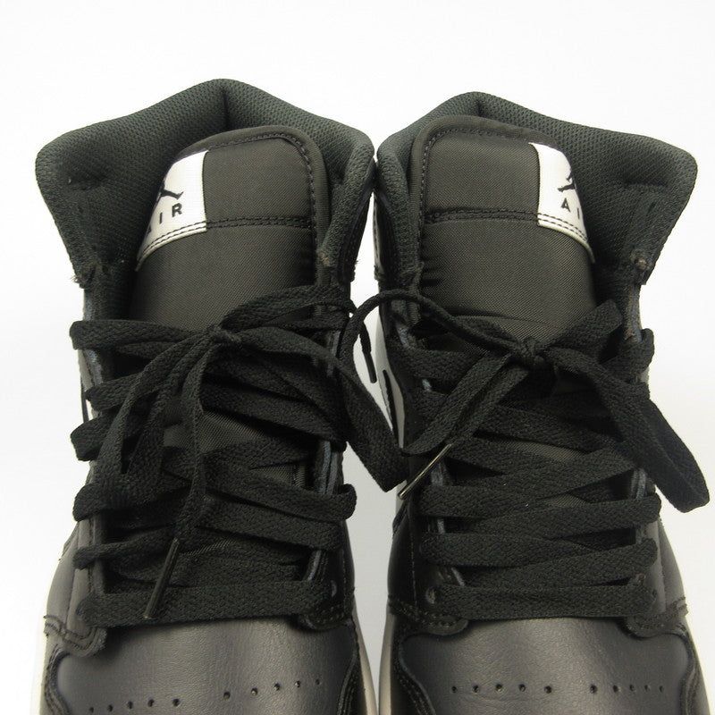 NIKE | ナイキ AIR JORDAN 1 MID OFF NOIR TOE スニーカー DQ8426-010 ブラック 26.5cm