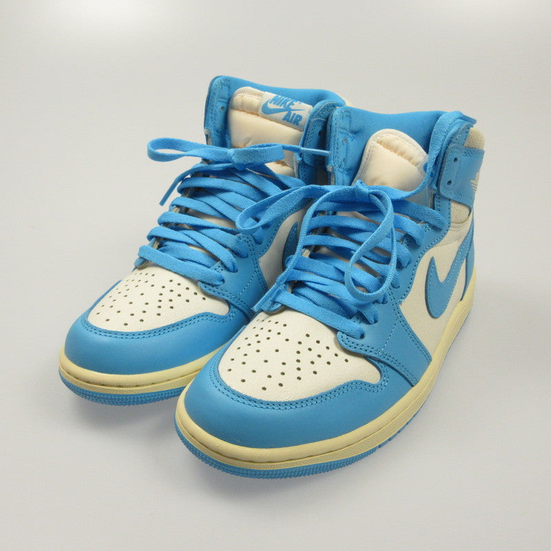 NIKE | ナイキ AIR JORDAN 1 HIGH OG UNC REIMAGINED スニーカー DZ5485-402 ライトブルー 26cm【姫路東店】