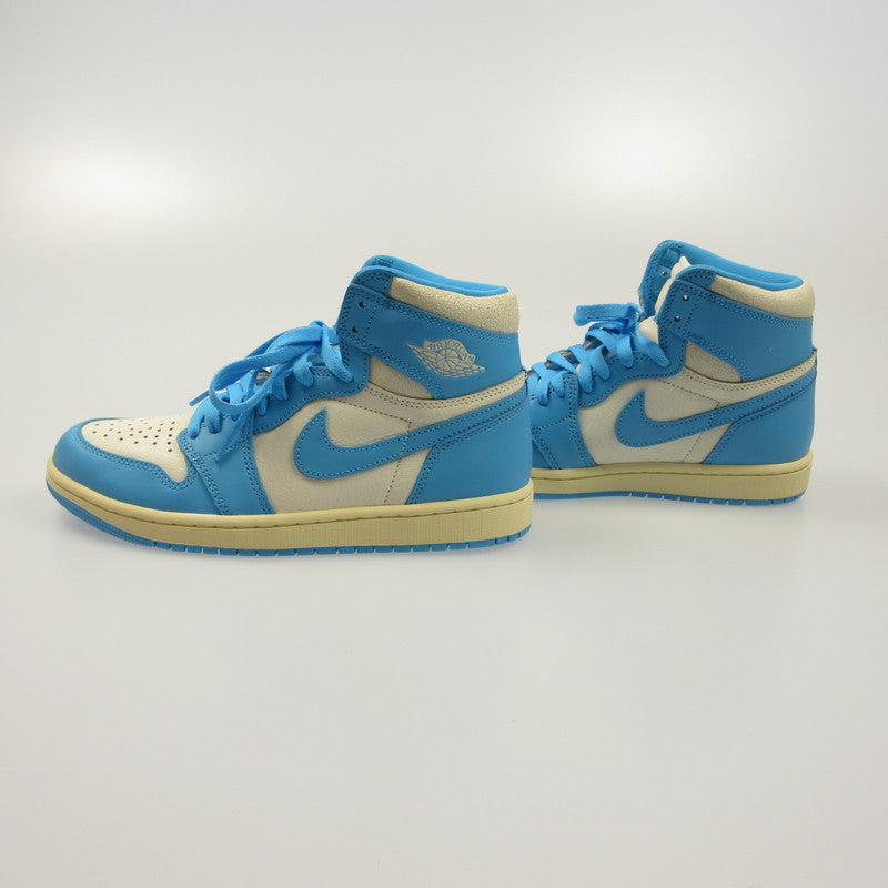 NIKE | ナイキ AIR JORDAN 1 HIGH OG UNC REIMAGINED スニーカー DZ5485-402 ライトブルー 26cm【姫路東店】