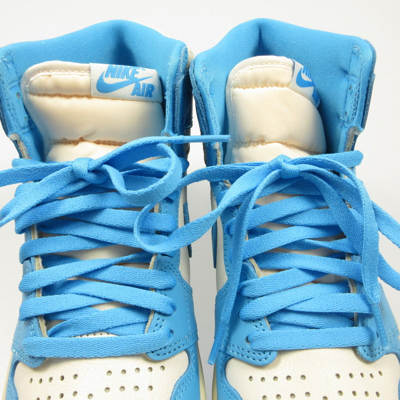 NIKE | ナイキ AIR JORDAN 1 HIGH OG UNC REIMAGINED スニーカー DZ5485-402 ライトブルー 26cm【姫路東店】