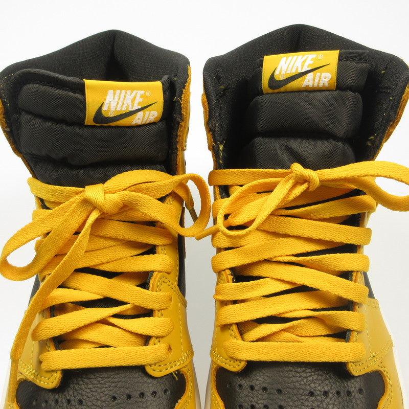NIKE | ナイキ AIR JORDAN 1 RETRO HIGH OG スニーカー 555088-701 イエロー 26cm【姫路東店】