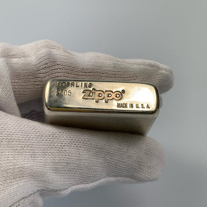 ZIPPO | ジッポ STERLING SILVER ライター 年式:2005 シルバー