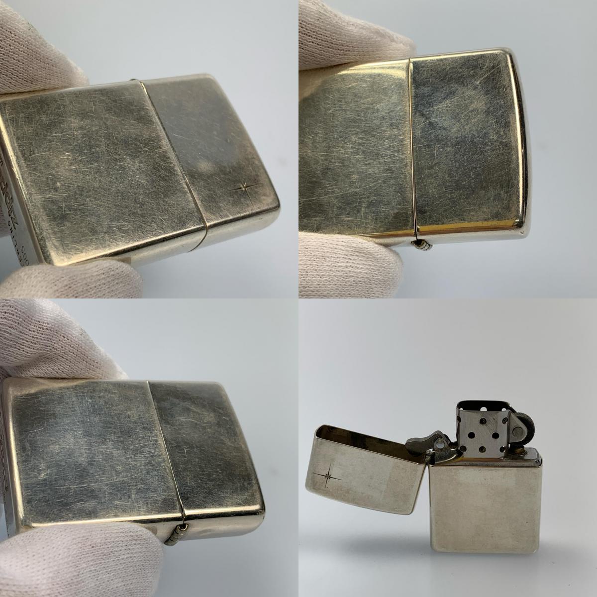 ZIPPO | ジッポ STERLING SILVER ライター 年式:2005 シルバー