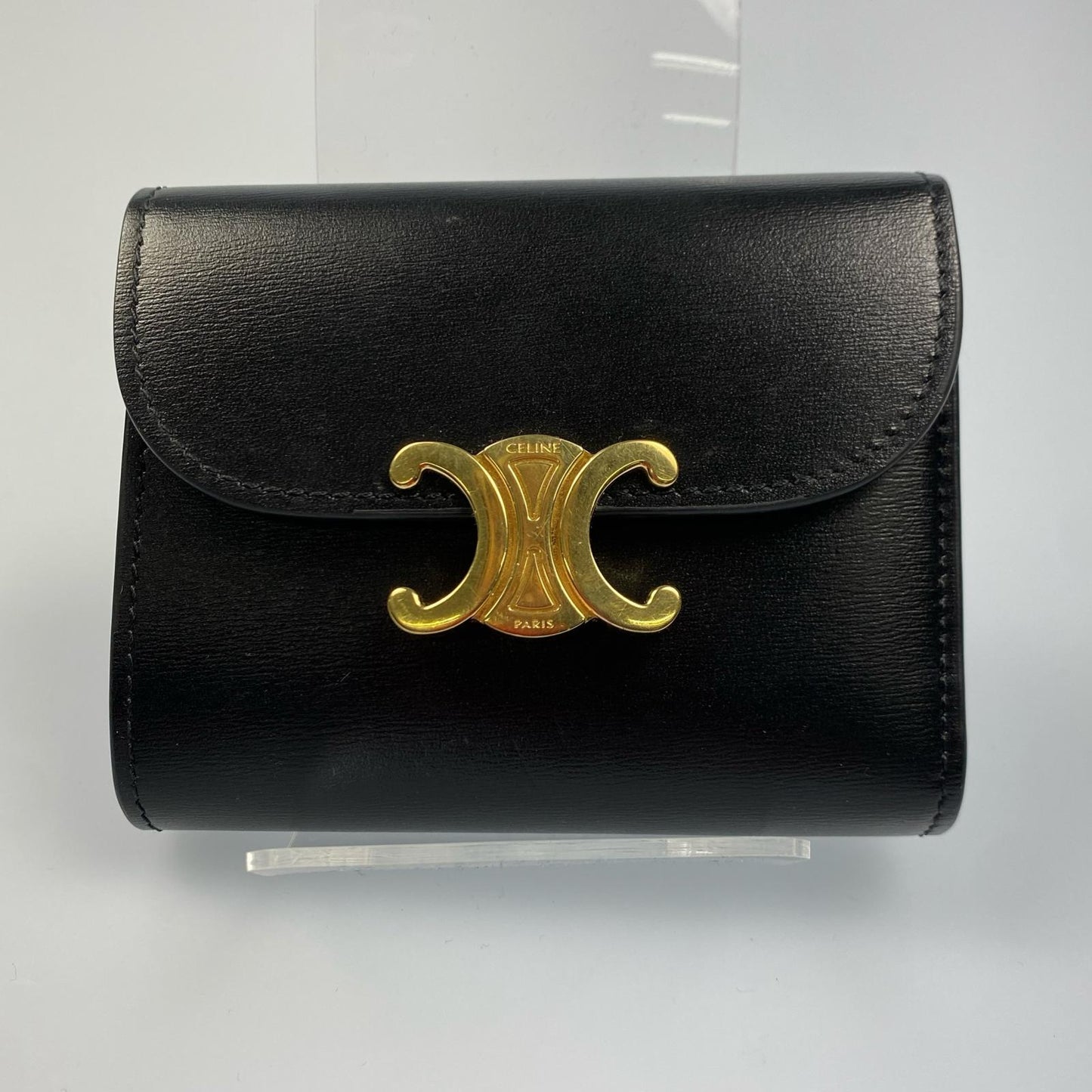 CELINE | セリーヌ スモールフラップウォレットトリオンフ 長財布 10D783DPV.38NO 2025S/S【姫路東店】
