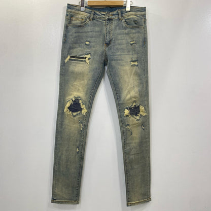 mnml | ミニマル X162 STRETCH DENIM デニムパンツ W:34 ライトブルー【姫路東店】