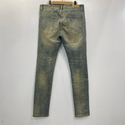 mnml | ミニマル X162 STRETCH DENIM デニムパンツ W:34 ライトブルー【姫路東店】