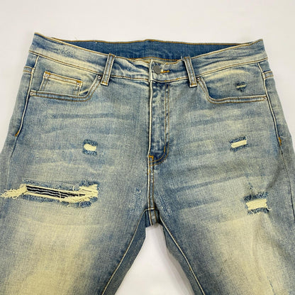 mnml | ミニマル X162 STRETCH DENIM デニムパンツ W:34 ライトブルー【姫路東店】