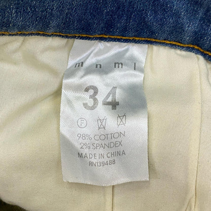 mnml | ミニマル X162 STRETCH DENIM デニムパンツ W:34 ライトブルー【姫路東店】