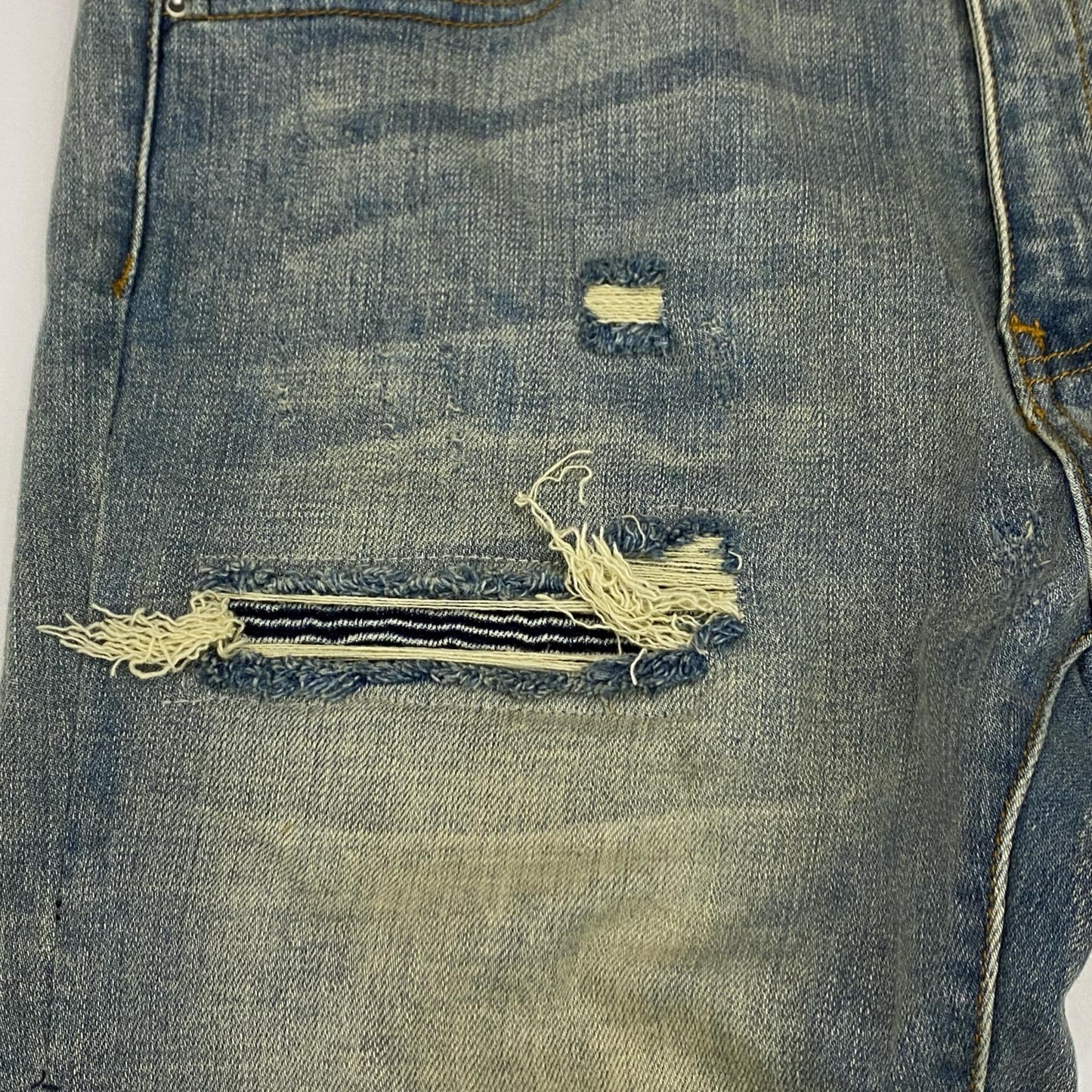 mnml | ミニマル X162 STRETCH DENIM デニムパンツ W:34 ライトブルー【姫路東店】