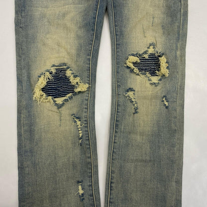 mnml | ミニマル X162 STRETCH DENIM デニムパンツ W:34 ライトブルー【姫路東店】