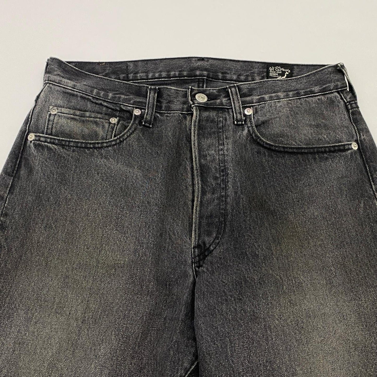 orSlow | オアスロウ 90's BLACK DENIM STONE WASH デニムパンツ 105W 2023A/W ブラック サイズ：M【姫路東店】