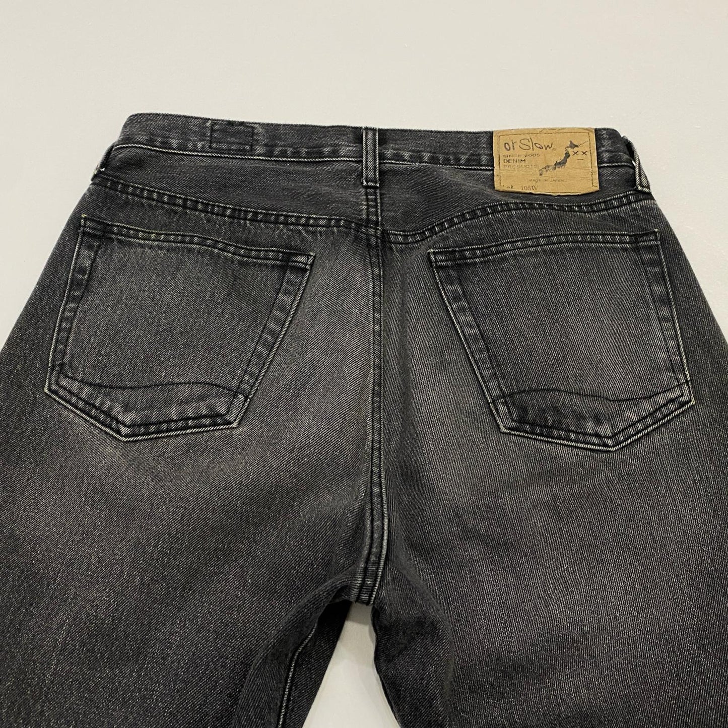 orSlow | オアスロウ 90's BLACK DENIM STONE WASH デニムパンツ 105W 2023A/W ブラック サイズ：M【姫路東店】