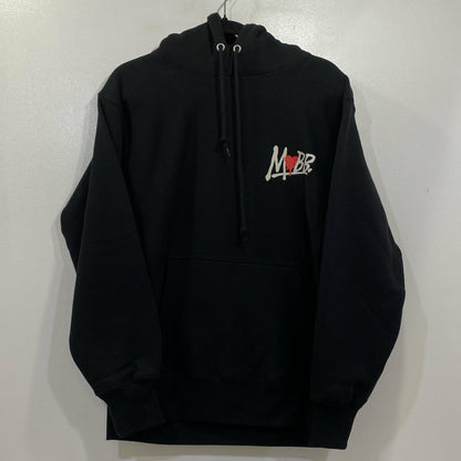 MOBB | モブ HEART DRIP HOODIE パーカー 25MB-AW-M15-BK プルオーバーパーカー ブラック サイズ：M【姫路東店】