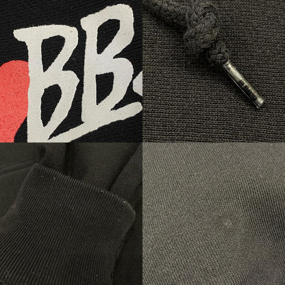 MOBB | モブ HEART DRIP HOODIE パーカー 25MB-AW-M15-BK プルオーバーパーカー ブラック サイズ：M【姫路東店】