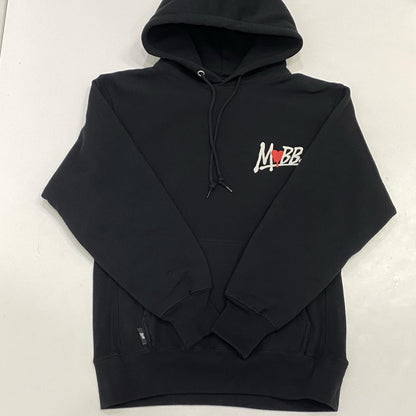 MOBB | モブ HEART DRIP HOODIE パーカー 25MB-AW-M15-BK プルオーバーパーカー ブラック サイズ：M【姫路東店】