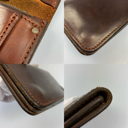 LARRY SMITH | ラリースミス トラッカーズウォレット 二つ折り財布 ブラウン【姫路東店】