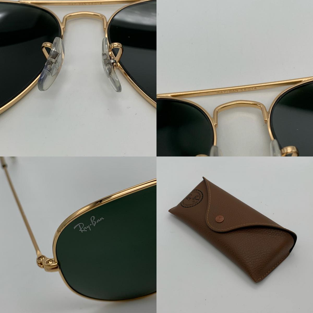 RAY BAN | レイバン AVIATOR LARGE METAL サングラス RB3025 ｻｲｽﾞ:58□14 ゴールド