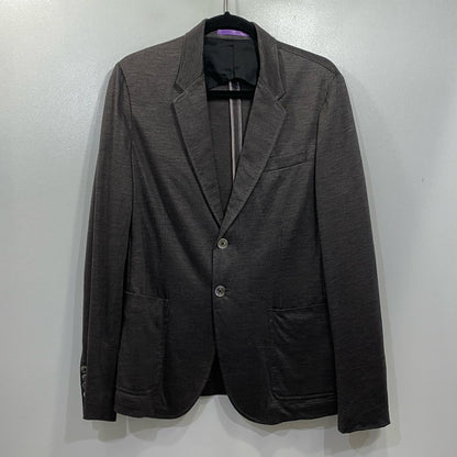 PS Paul Smith | ピーエスポールスミス LINEN JERSEY JACKET テーラードジャケット 113327 9884 グレー サイズ：L【姫路東店】