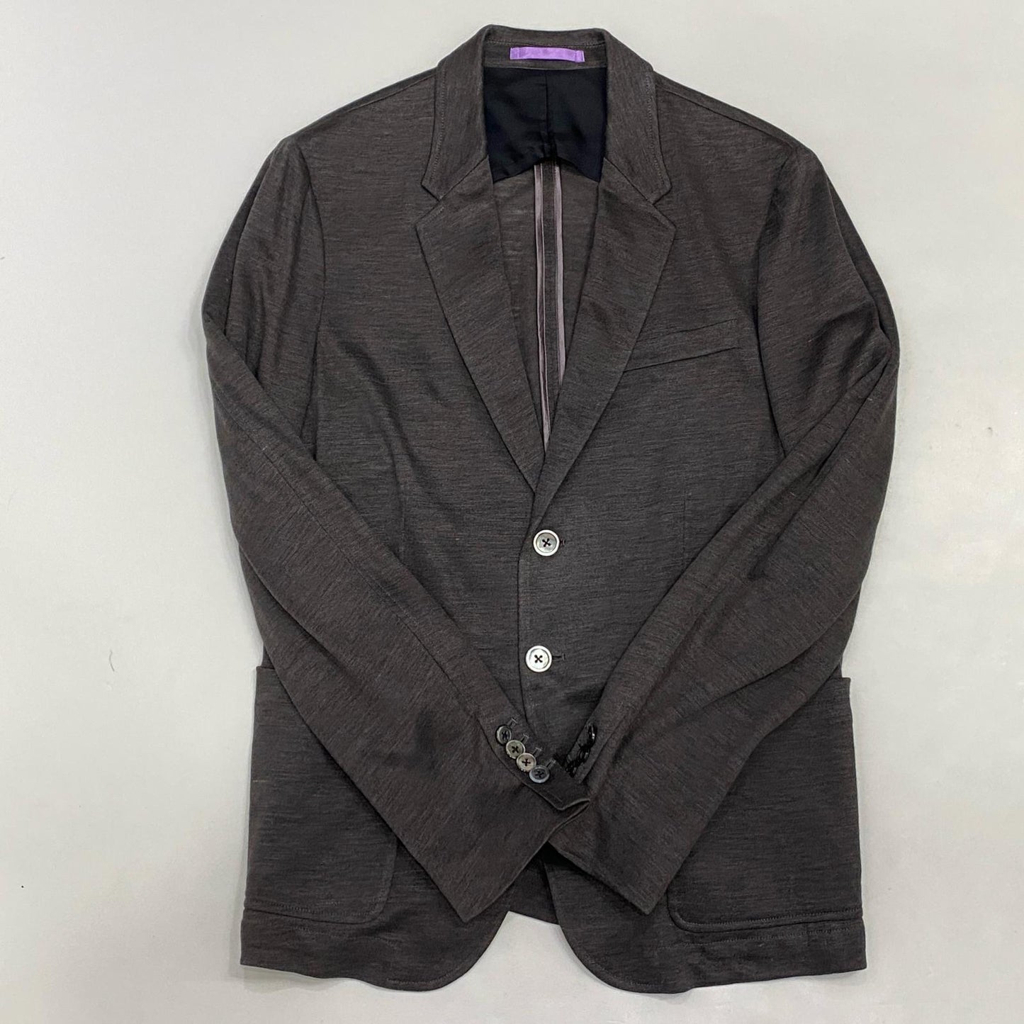 PS Paul Smith | ピーエスポールスミス LINEN JERSEY JACKET テーラードジャケット 113327 9884 グレー サイズ：L【姫路東店】