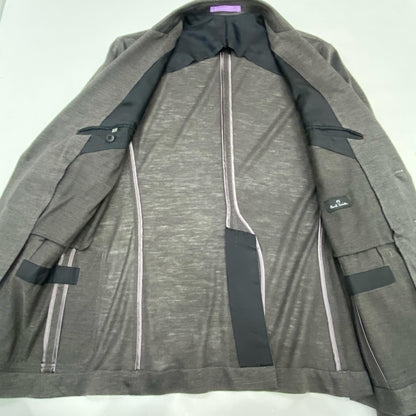 PS Paul Smith | ピーエスポールスミス LINEN JERSEY JACKET テーラードジャケット 113327 9884 グレー サイズ：L【姫路東店】