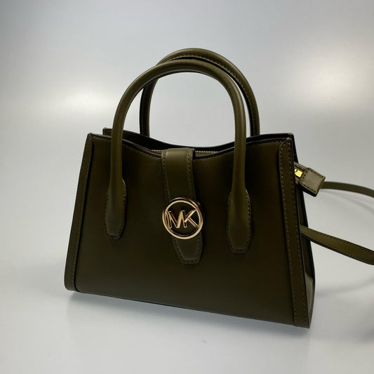 Michael Kors | マイケルコース ギャビー スモールサッチェル ハンドバッグ 35S3G5GS5O グリーン【姫路東店】