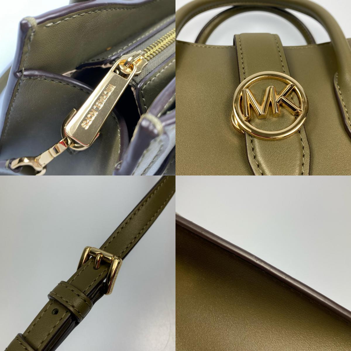 Michael Kors | マイケルコース ギャビー スモールサッチェル ハンドバッグ 35S3G5GS5O グリーン【姫路東店】