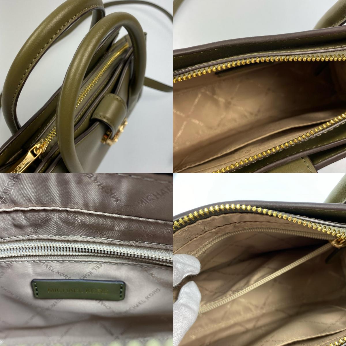 Michael Kors | マイケルコース ギャビー スモールサッチェル ハンドバッグ 35S3G5GS5O グリーン【姫路東店】