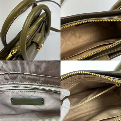 Michael Kors | マイケルコース ギャビー スモールサッチェル ハンドバッグ 35S3G5GS5O グリーン【姫路東店】