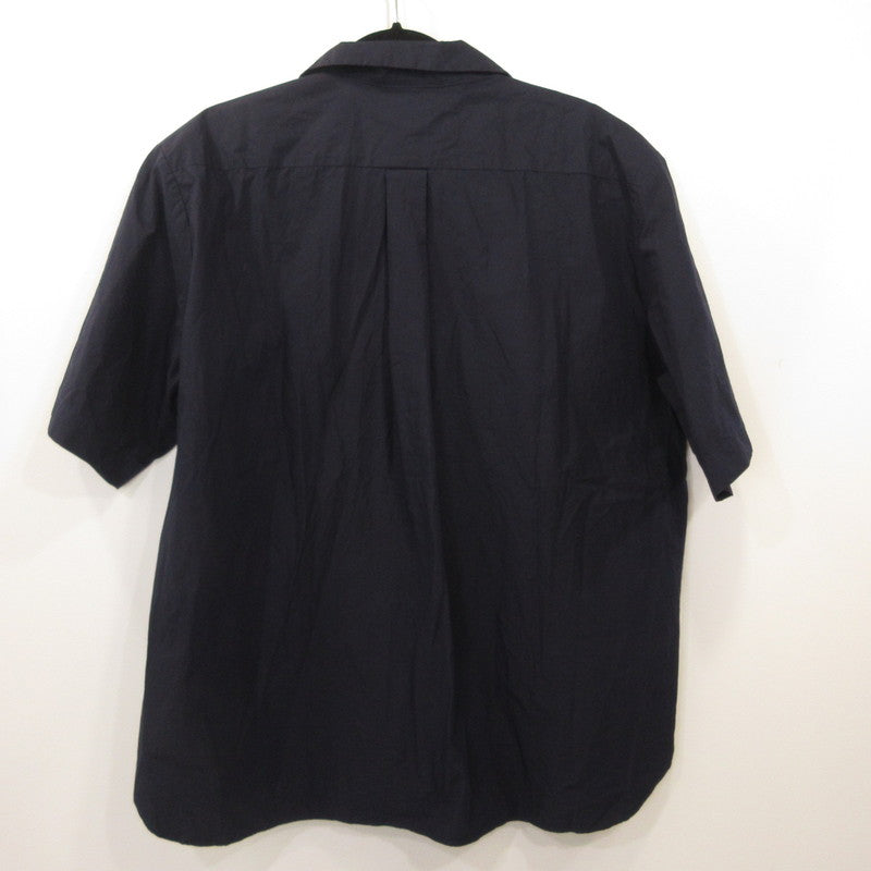 Danton | ダントン コットンポプリン 半袖シャツ 半袖シャツ DT-B0049 MSA ネイビー サイズ：42