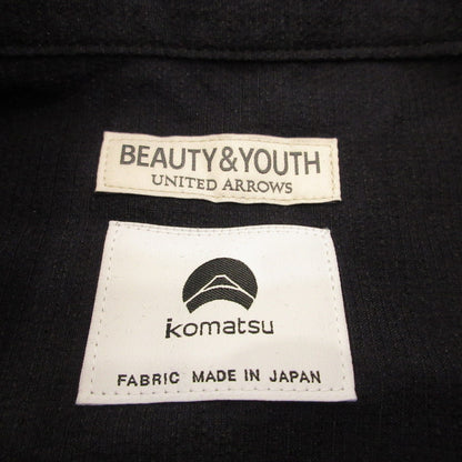 BEAUTY & YOUTH UNITED ARROWS | ビューティーアンドユースユナイテッドアローズ トロピカル レギュラー ショートスリーブ シャツ 半袖シャツ 1216-126-3030 KOMATSU PACK ネイビー サイズ：XL