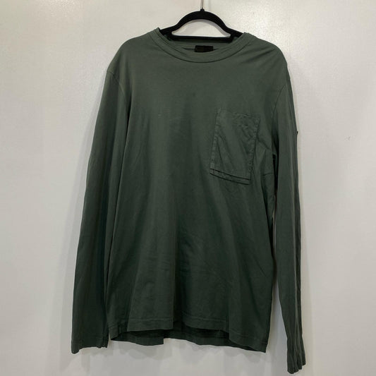 MONCLER | モンクレール LS T-SHIRT 長袖Ｔシャツ J10918D00002 2024S/S グリーン サイズ：L【姫路東店】