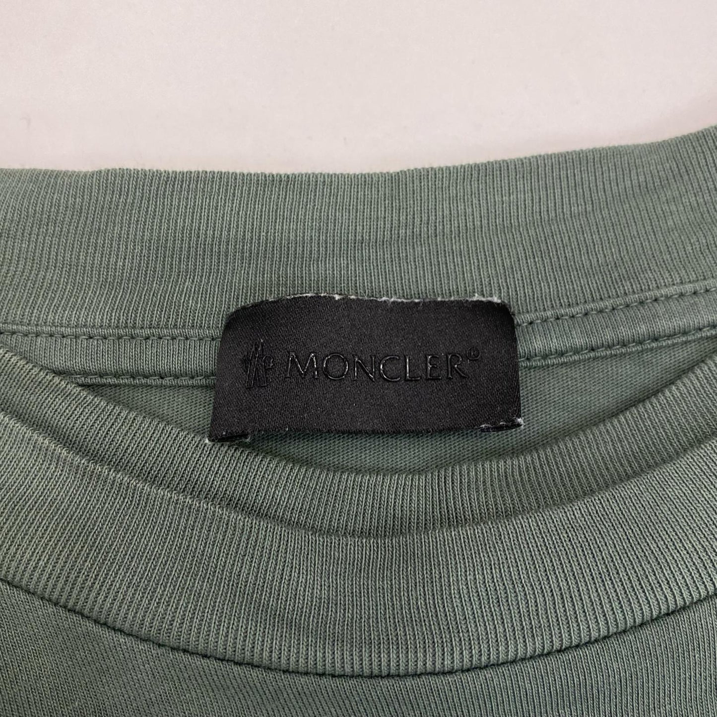 MONCLER | モンクレール LS T-SHIRT 長袖Ｔシャツ J10918D00002 2024S/S グリーン サイズ：L【姫路東店】
