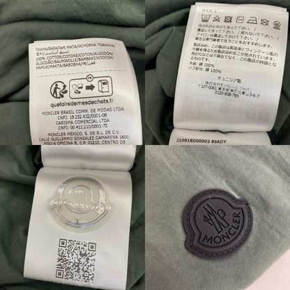 MONCLER | モンクレール LS T-SHIRT 長袖Ｔシャツ J10918D00002 2024S/S グリーン サイズ：L【姫路東店】