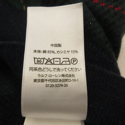 POLO RALPH LAUREN | ポロ・ラルフローレン プラッド ショートスリーブ セーター 半袖Ｔシャツ サイズ：M