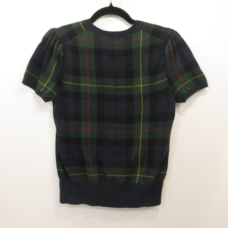 POLO RALPH LAUREN | ポロ・ラルフローレン プラッド ショートスリーブ セーター 半袖Ｔシャツ サイズ：M