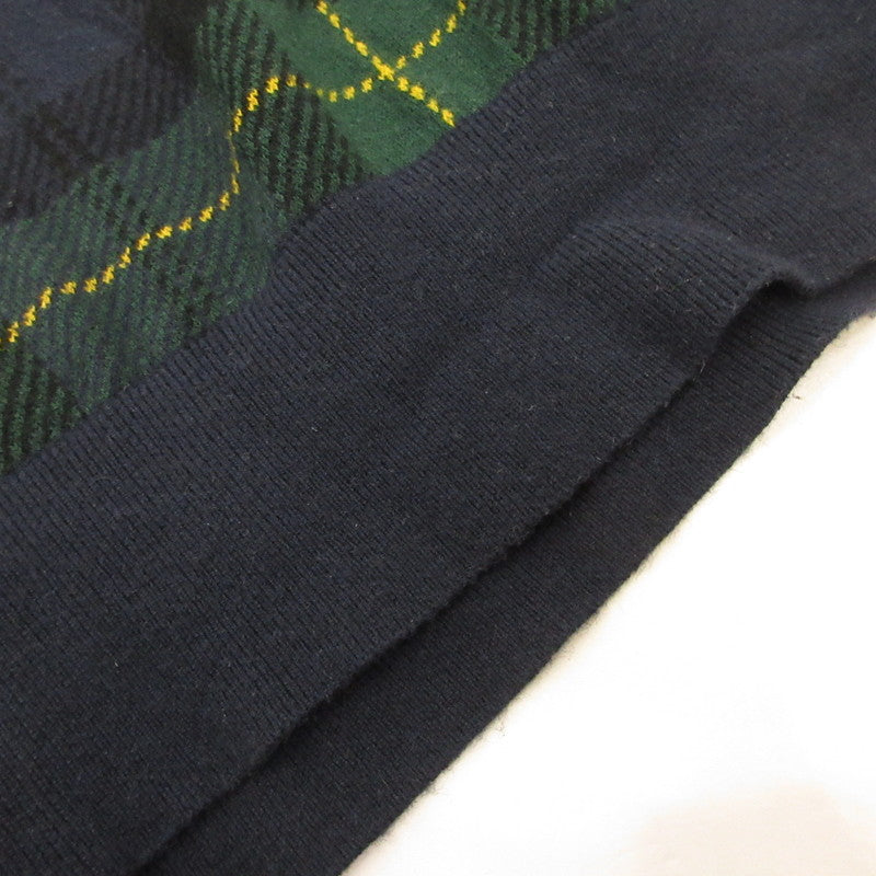 POLO RALPH LAUREN | ポロ・ラルフローレン プラッド ショートスリーブ セーター 半袖Ｔシャツ サイズ：M