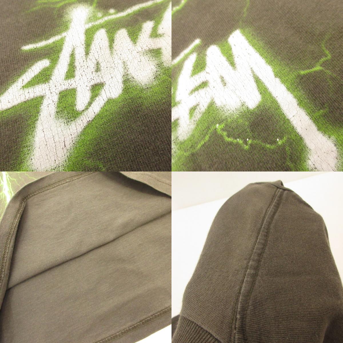 STUSSY | ステューシー STORM T 半袖Ｔシャツ 年式:00s グレー サイズ：S