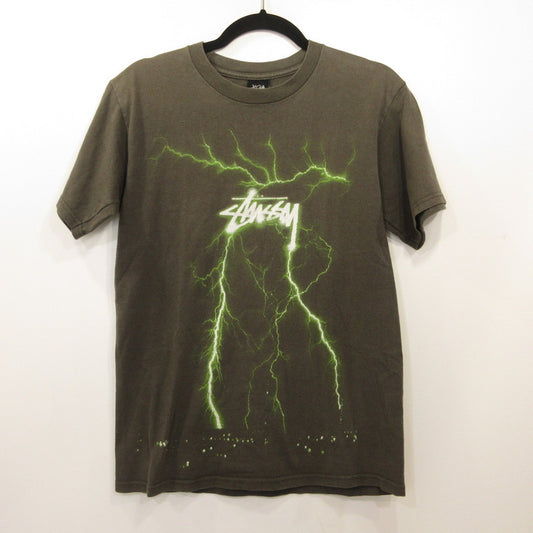 STUSSY | ステューシー STORM T 半袖Ｔシャツ 年式:00s グレー サイズ：S