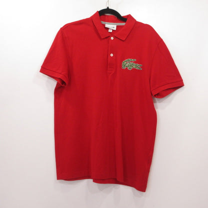 LACOSTE | ラコステ ポロシャツ PH8571L レッド サイズ：L【姫路東店】