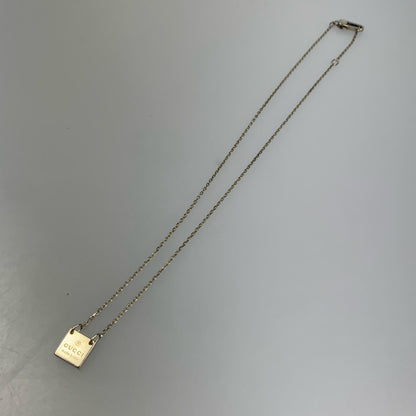 GUCCI | グッチ スクエアプレート ネックレス 223514 シルバー