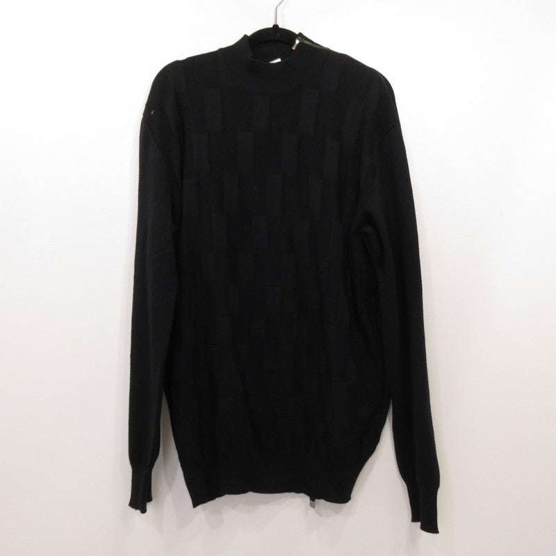 VERSACE | ヴェルサーチ セーター ブラック サイズ：XL【姫路東店】