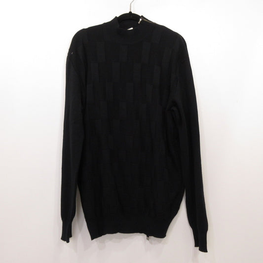 VERSACE | ヴェルサーチ セーター ブラック サイズ：XL【姫路東店】