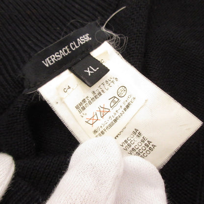 VERSACE | ヴェルサーチ セーター ブラック サイズ：XL【姫路東店】