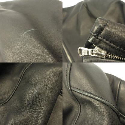 UNITED ARROWS | ユナイテッドアローズ BY シープ シングルライダース レザー 1225-199-7631 ブラック サイズ：M