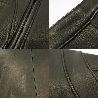 UNITED ARROWS | ユナイテッドアローズ BY シープ シングルライダース レザー 1225-199-7631 ブラック サイズ：M
