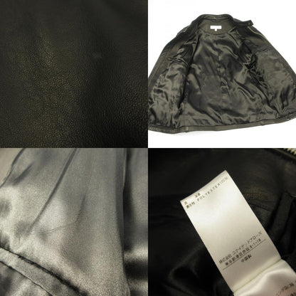 UNITED ARROWS | ユナイテッドアローズ BY シープ シングルライダース レザー 1225-199-7631 ブラック サイズ：M