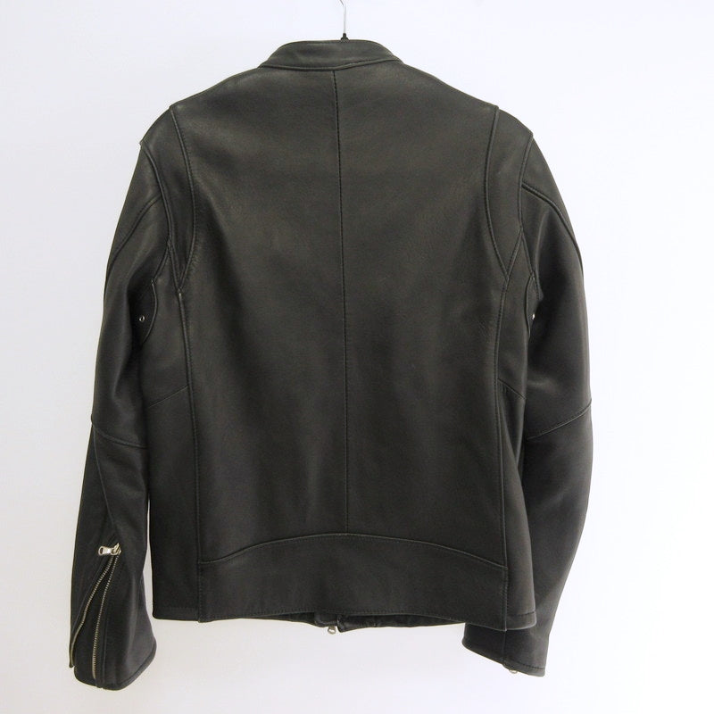 UNITED ARROWS | ユナイテッドアローズ BY シープ シングルライダース レザー 1225-199-7631 ブラック サイズ：M