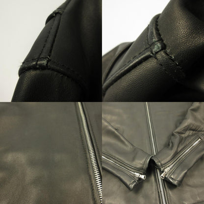 UNITED ARROWS | ユナイテッドアローズ BY シープ シングルライダース レザー 1225-199-7631 ブラック サイズ：M