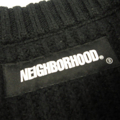 NEIGHBORHOOD | ネイバーフッド セーター 202FUNH-KNM03 ブラック サイズ：3